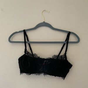 Free people lace underwire bra